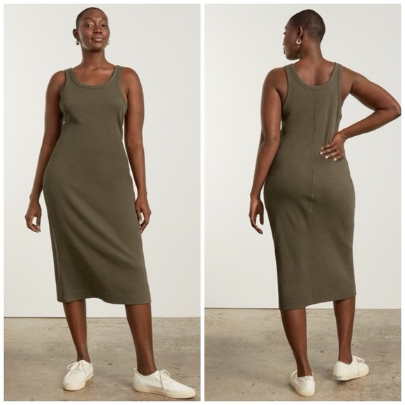 Everlane Dresses & Skirts - Everlane Olive Midi Dress
